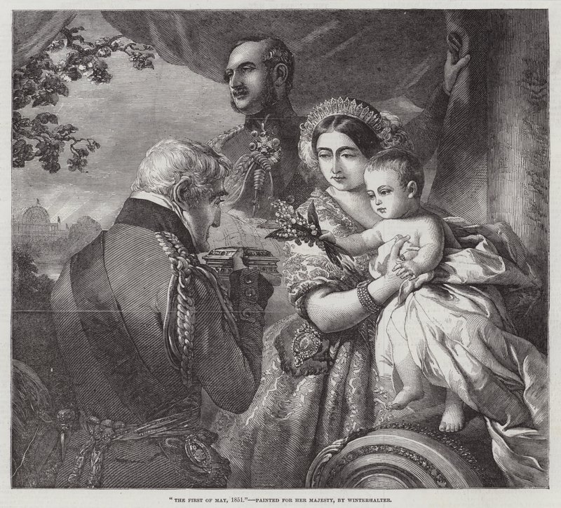 मई 1851 के पहले, महामहिम के लिए चित्रित द्वारा फ्रांज जेवियर विंटरहेल्टर