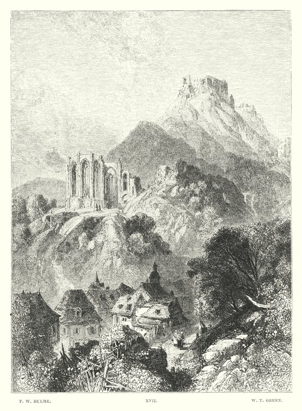 लॉर्ड बायरन के चाइल्ड हेरोल्ड, कैंटो III, स्टांजा 46 (उत्कीर्णन) द्वारा फ्रेडरिक विलियम हुल्मे