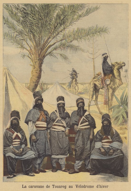 Tuaregs का वेलोड्रोम dHiver, पेरिस में प्रदर्शन किया गया द्वारा फ्रेंच स्कूल