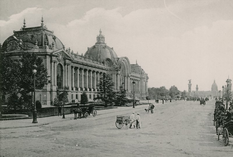 Champs-Elysees, Let Petit Palais, Champs Elysees, द लिटिल पैलेस (फोटोचेंगिंग द्वारा फ्रेंच फोटोग्राफर