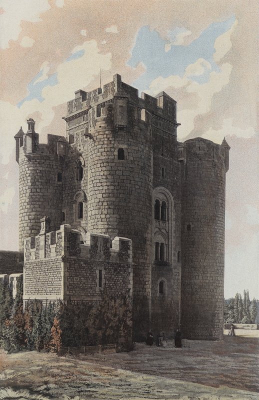 Ciron, Chateau de रोमफोर्ट, एनसेम्बल SE द्वारा फ्रेंच फोटोग्राफर