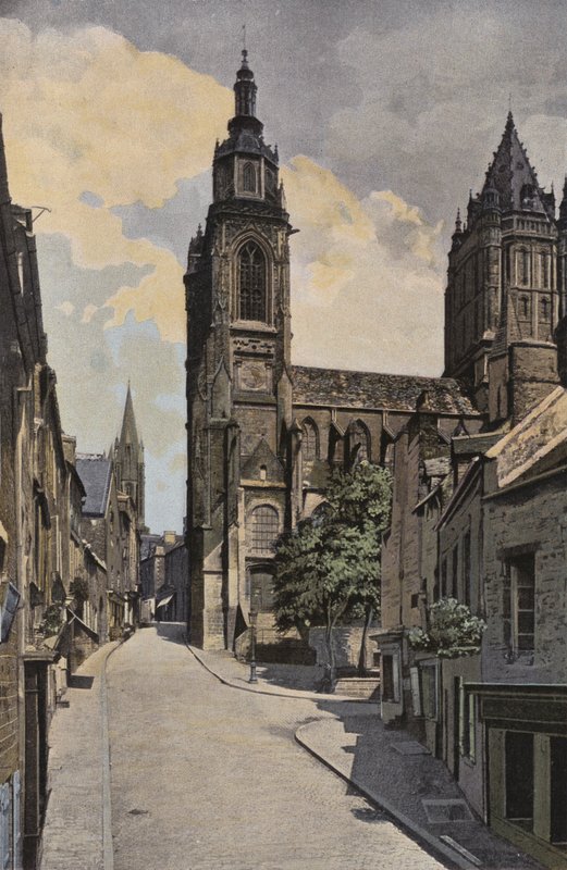 Coutances, सेंट पीटर चर्च द्वारा फ्रेंच फोटोग्राफर