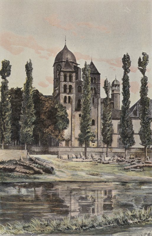 Paray-le-Monial, एक साथ चर्च द्वारा फ्रेंच फोटोग्राफर