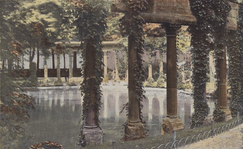 पेरिस, Parc Monceau, Naumachie द्वारा फ्रेंच फोटोग्राफर