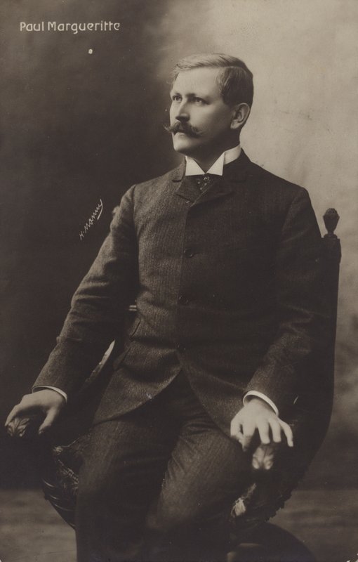 पॉल मारगुएरिट (1860-1918), फ्रांसीसी उपन्यासकार द्वारा फ्रेंच फोटोग्राफर