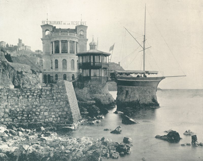 रिजर्व का रेस्तरां (बी / डब्ल्यू फोटो) द्वारा फ्रेंच फोटोग्राफर