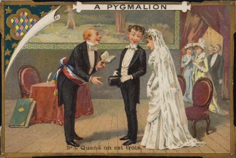 एक Pygmalion द्वारा फ्रेंच स्कूल