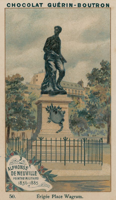 अल्फोंस डी न्युविल, सैन्य पेंटर, 1836-1885, एर्गी प्लेस वग्राम द्वारा फ्रेंच स्कूल