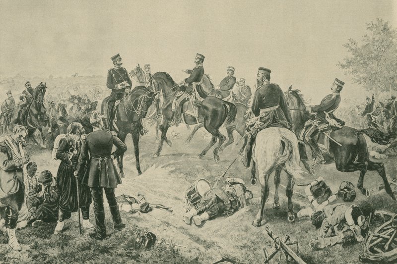 ग्रेवलोट की लड़ाई, फ्रेंको-प्रशिया युद्ध, 18 अगस्त 1870 द्वारा फ्रेंच स्कूल