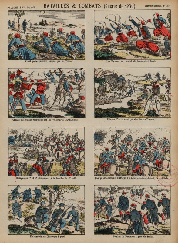 फ्रेंको-प्रशिया युद्ध, 1870-1871 के युद्ध द्वारा फ्रेंच स्कूल