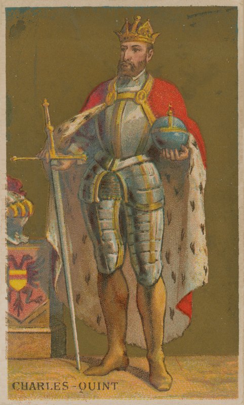 चार्ल्स वी, पवित्र रोमन सम्राट (1500-1558) द्वारा फ्रेंच स्कूल