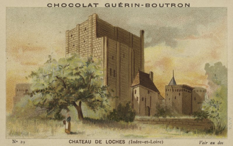 कैसल Loches, Indre-et-Loire द्वारा फ्रेंच स्कूल