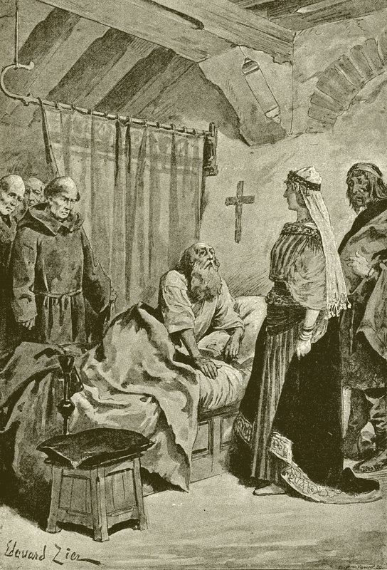 प्रीटेक्स्ट की मृत्यु, रूयन का बिशप द्वारा फ्रेंच स्कूल
