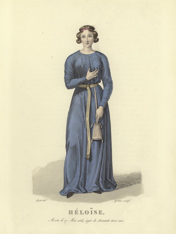 Heloise dArgenteuil, फ्रेंच नन, विद्वान और मठाधीश द्वारा फ्रेंच स्कूल