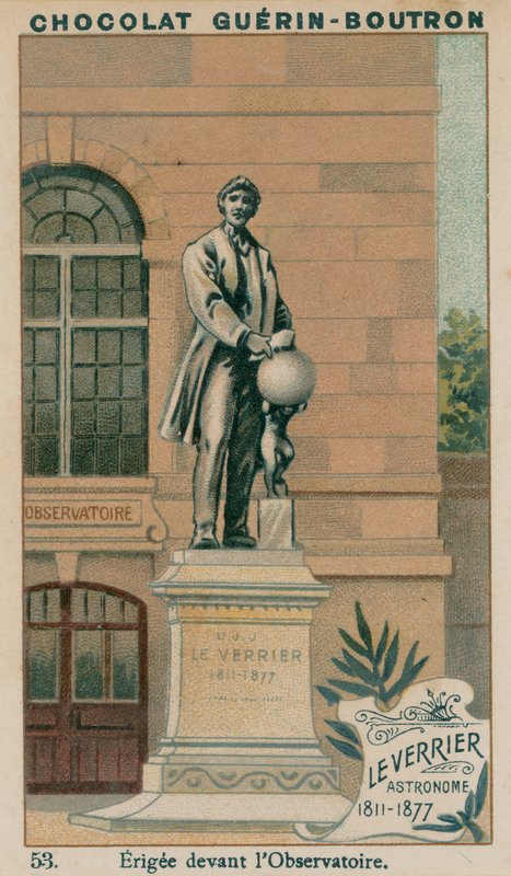 लीवरियर, एस्ट्रोनॉमर, 1811-1877, वेधशाला के सामने एरीगी द्वारा फ्रेंच स्कूल