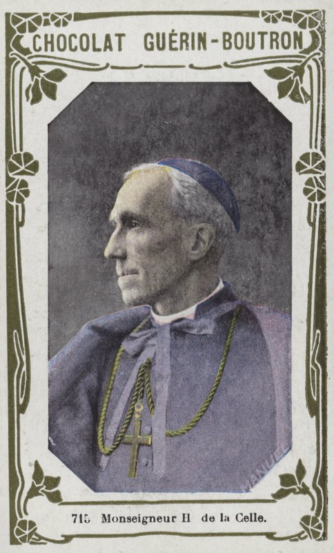 Monsignor H de la Celle (रंगीन फोटो) द्वारा फ्रेंच स्कूल