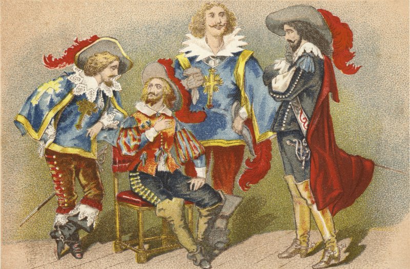 Musketeers द्वारा फ्रेंच स्कूल