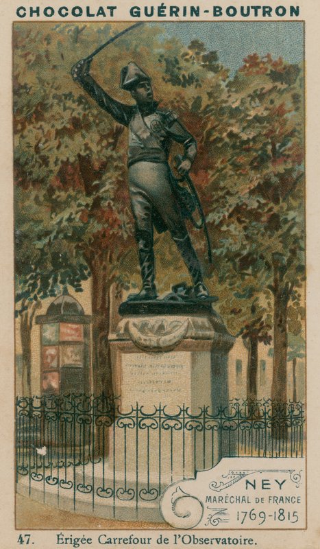 नेय, फ्रांस के मारेचल, 1769-1815, वेधशाला के एर्गी चौराहे द्वारा फ्रेंच स्कूल