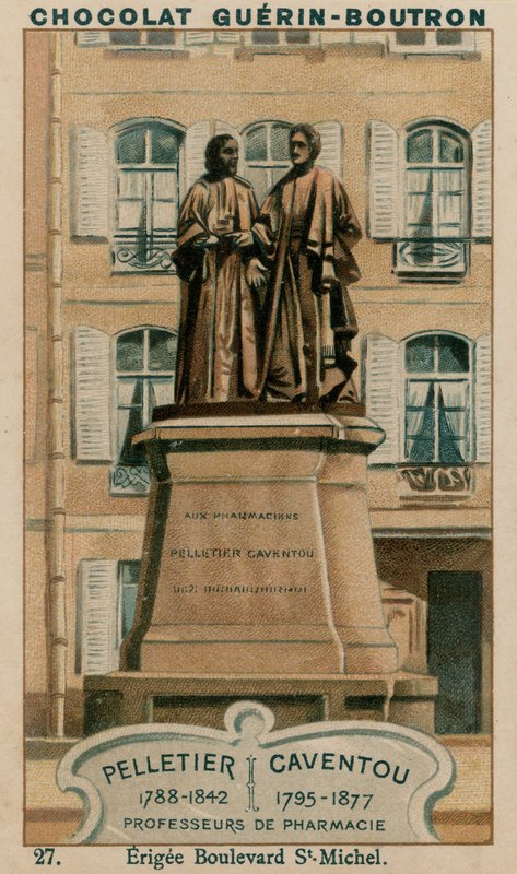 पेलेटियर, 1788-1842, कैवेंटो, 1795-1877, फार्मेसी के प्रोफेसर, एर्गी बाउलेवार्ड सेंट-मिशेल द्वारा फ्रेंच स्कूल