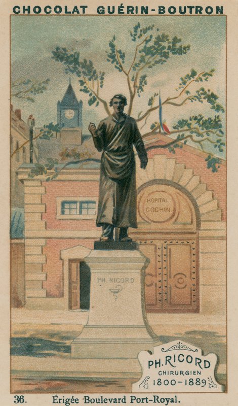 Ph Ricord, सर्जन, 1800-1889, Erigee बोलवर्ड पोर्ट-रॉयल द्वारा फ्रेंच स्कूल