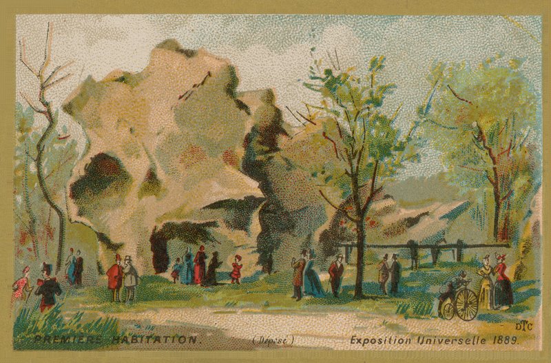 1889 का यूनिवर्सल एक्सपोजर द्वारा फ्रेंच स्कूल
