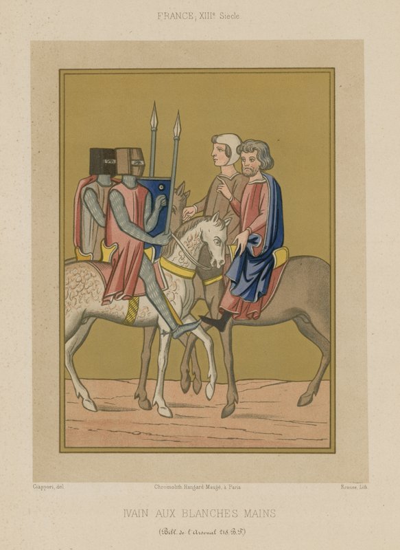 Yvain व्हाइट हैंड्स द्वारा फ्रेंच स्कूल