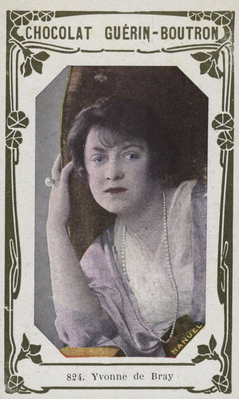 Yvonne de Bray (रंगीन फोटो) द्वारा फ्रेंच स्कूल