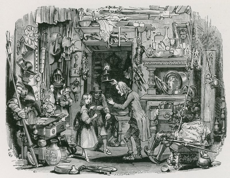 अजनबी लिटिल नेल होम लाता है (उत्कीर्णन) द्वारा जॉर्ज (बाद) Cattermole
