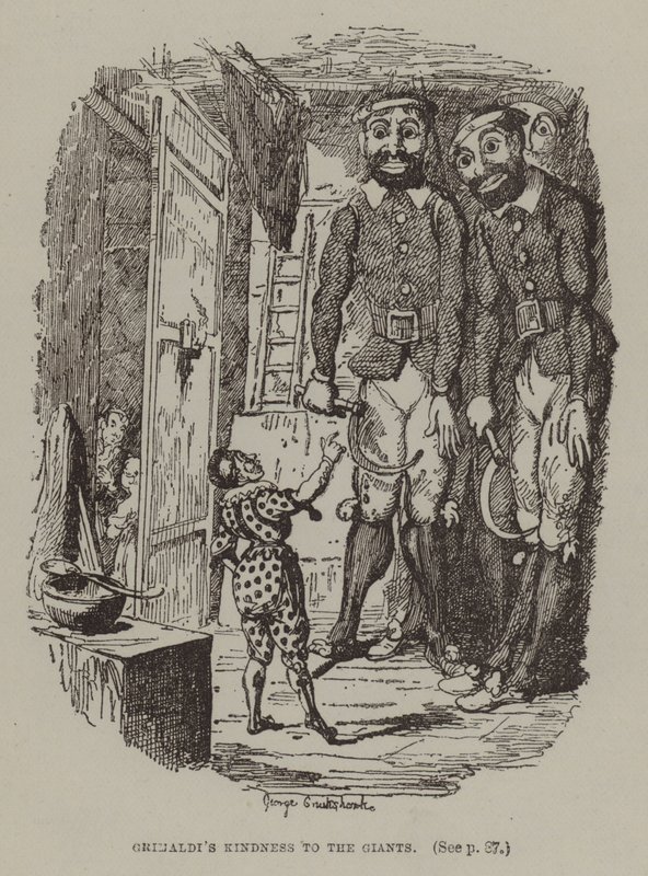 ग्रिमाल्डी की दया दिग्गजों के लिए (उत्कीर्णन) द्वारा जॉर्ज (बाद में) क्रूइशांक