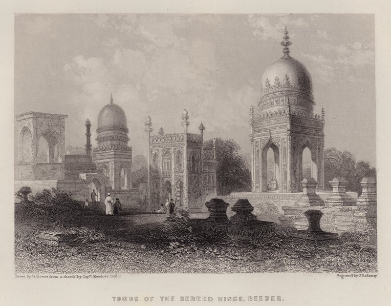 बीरेड किंग्स के मकबरे, बीडर (रंग लिथो) द्वारा जॉर्ज (बाद) होवसे