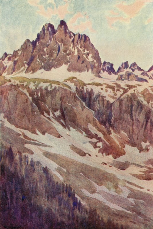 द एगुइल्स रूज, एक मई इवनिंग (कलर लिथो) द्वारा जॉर्ज जैक्सन फ्लेमवेल