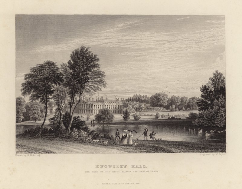 Knowsley हॉल द्वारा जॉर्ज पिकरिंग