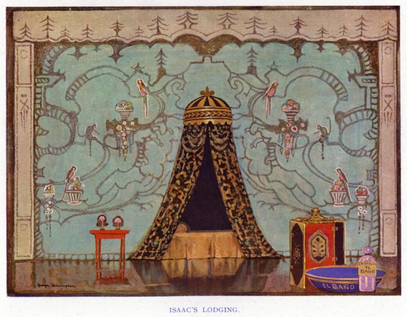 शेरिडन द्वारा द डुएना: आइजैक लॉजिंग (कलर लिथो) द्वारा जॉर्ज शेरिंघम