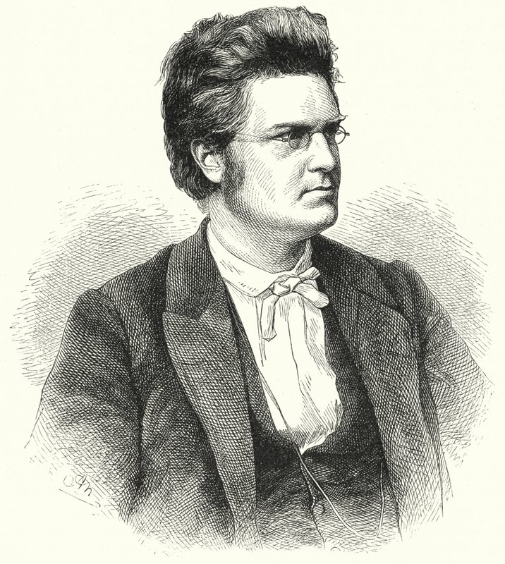 Bjornstjerne Bjornson, नार्वेजियन लेखक द्वारा जर्मन स्कूल