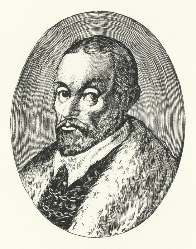 Giovanni Guarini, इतालवी कवि (उत्कीर्णन) द्वारा जर्मन स्कूल
