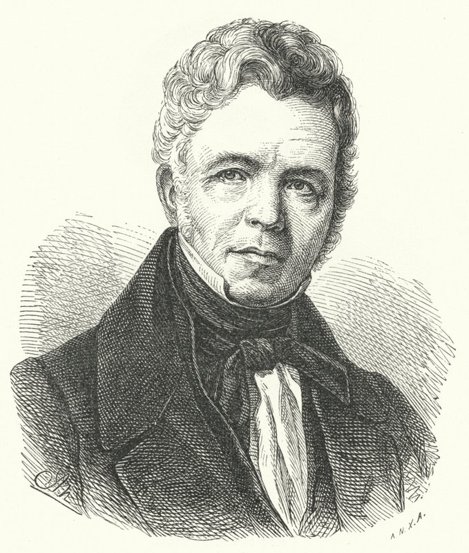 कार्ल फ्रेडरिक Schinkel, प्रशिया वास्तुकार, शहर योजनाकार, कलाकार और डिजाइनर द्वारा जर्मन स्कूल