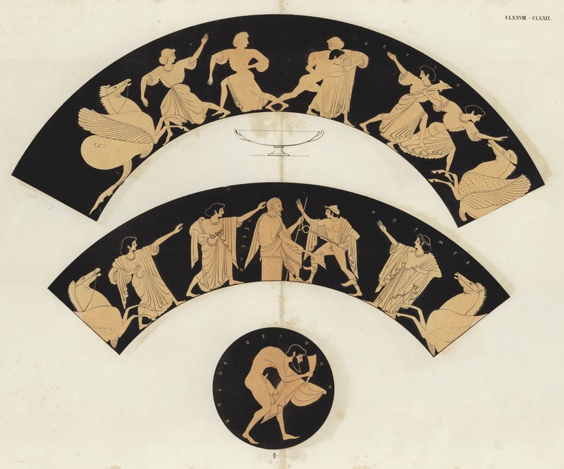 Peleus और Thetis द्वारा जर्मन स्कूल