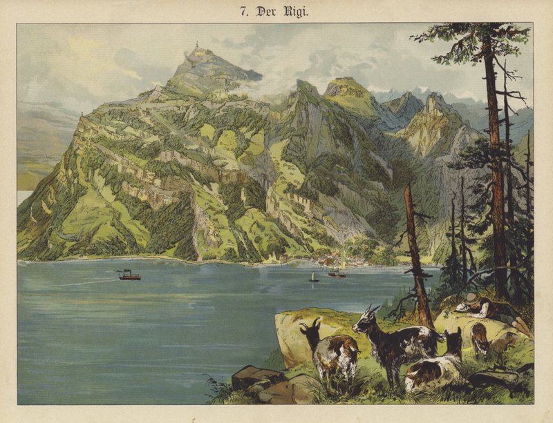 रिगी (रंग लिथो) द्वारा जर्मन स्कूल