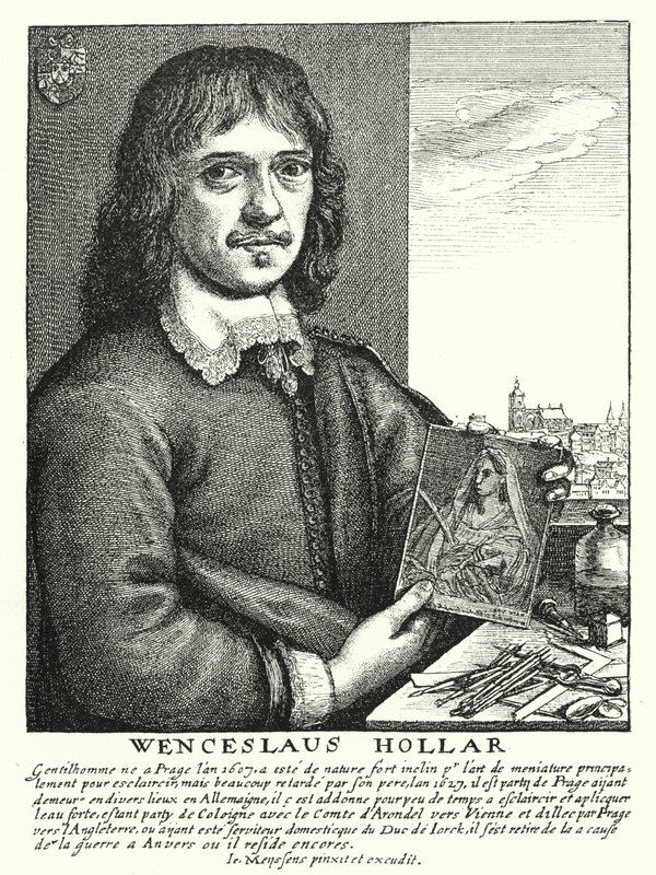 Wenceslaus Hollar, बोहेमियन ड्राफ्ट्समैन, एचर और इलस्ट्रेटर (उत्कीर्णन) द्वारा जर्मन स्कूल