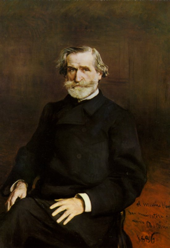 Giuseppe Verdi का चित्र द्वारा जियोवन्नी बोल्डिनी
