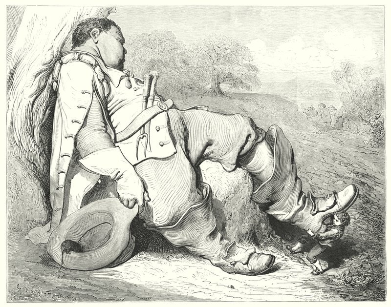 टॉम अँगूठा; हॉप-ओ "-मे-थम्ब द्वारा गुस्ताव डोर
