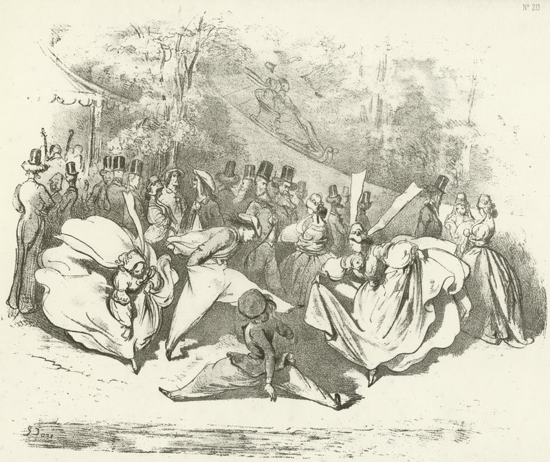 दस साल बाद या फैशन 1840 का परिवर्तन (गुरुत्वाकर्षण) द्वारा गुस्ताव डोर