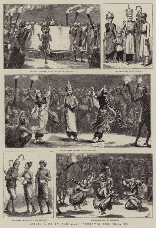 कुली लाइफ इन इंडिया, एक ऑपरेशनल परफॉर्मेंस द्वारा हैरी हैमिल्टन जॉनसन