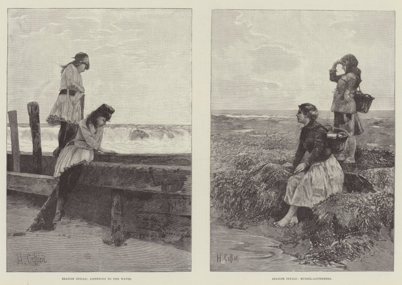 समुद्रतट Idylls द्वारा हेक्टर काफ़िएरी