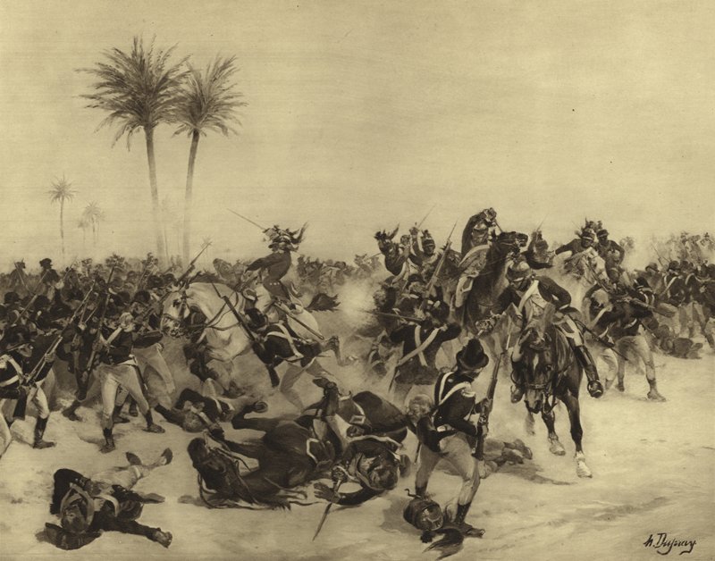 अलेक्जेंड्रिया की लड़ाई, 1801 (गुरुत्वाकर्षण) द्वारा हेनरी लुई ड्यूप्रे