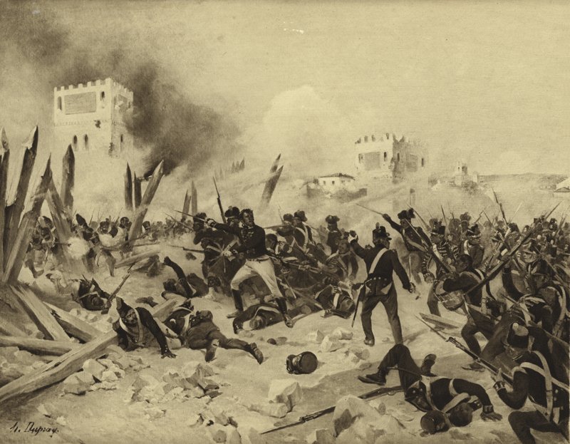 बडाजोज़, 1812 की लड़ाई द्वारा हेनरी लुई ड्यूप्रे