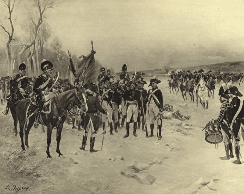 बलिनमुक की लड़ाई, 1798 (गुरुत्वाकर्षण) द्वारा हेनरी लुई ड्यूप्रे