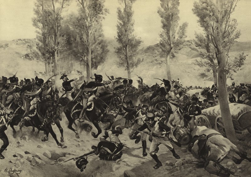 विटोरिया की लड़ाई, 1813 (गुरुत्वाकर्षण) द्वारा हेनरी लुई ड्यूप्रे