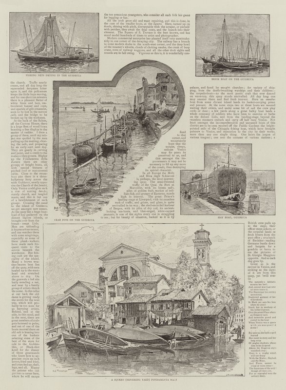 वेनिस के नाव द्वारा हेनरी एडवर्ड Tidmarsh