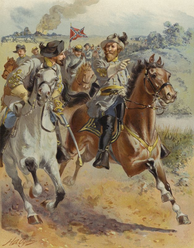 जनरल जेईबी स्टुअर्ट्स ने मैकलेलन के आसपास, जून 1862 को छापा द्वारा हेनरी अलेक्जेंडर ओग्डेन
